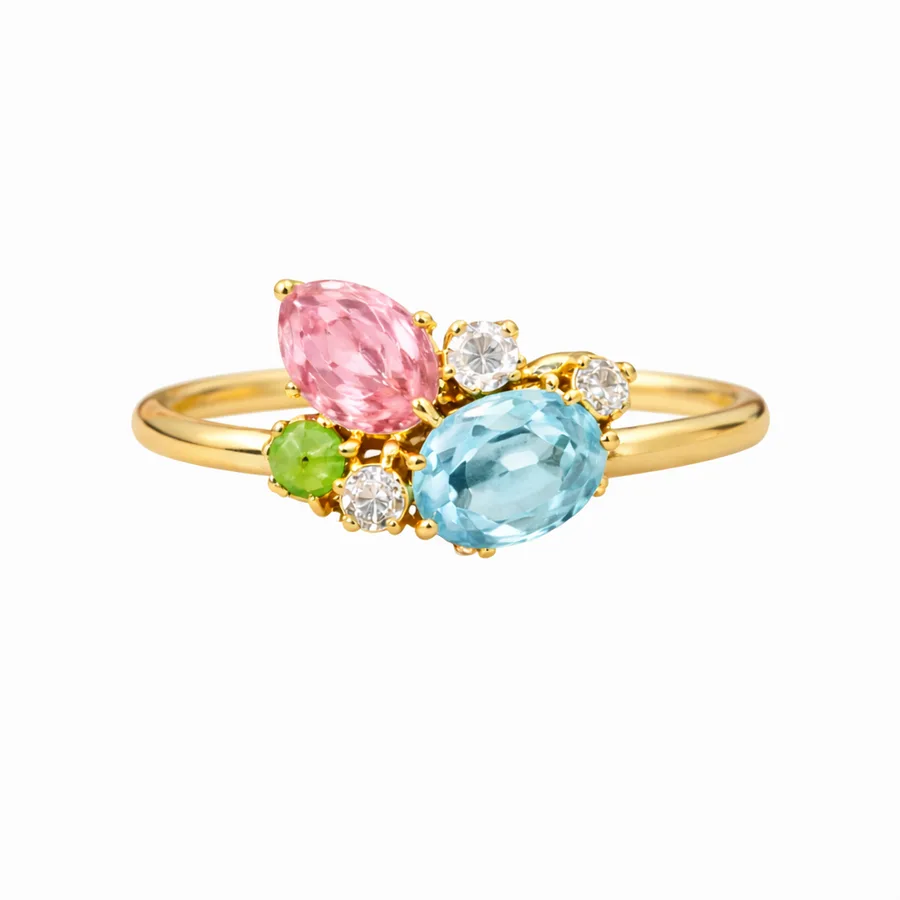 18K gold ring - designed for global jewelry brands