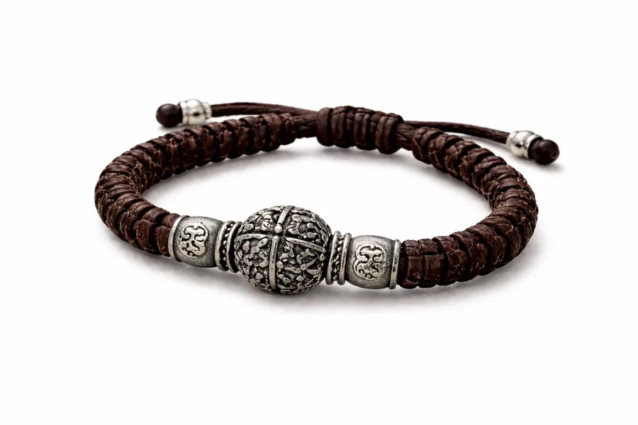 925 silver bracelet for men - available for custom bulk orders