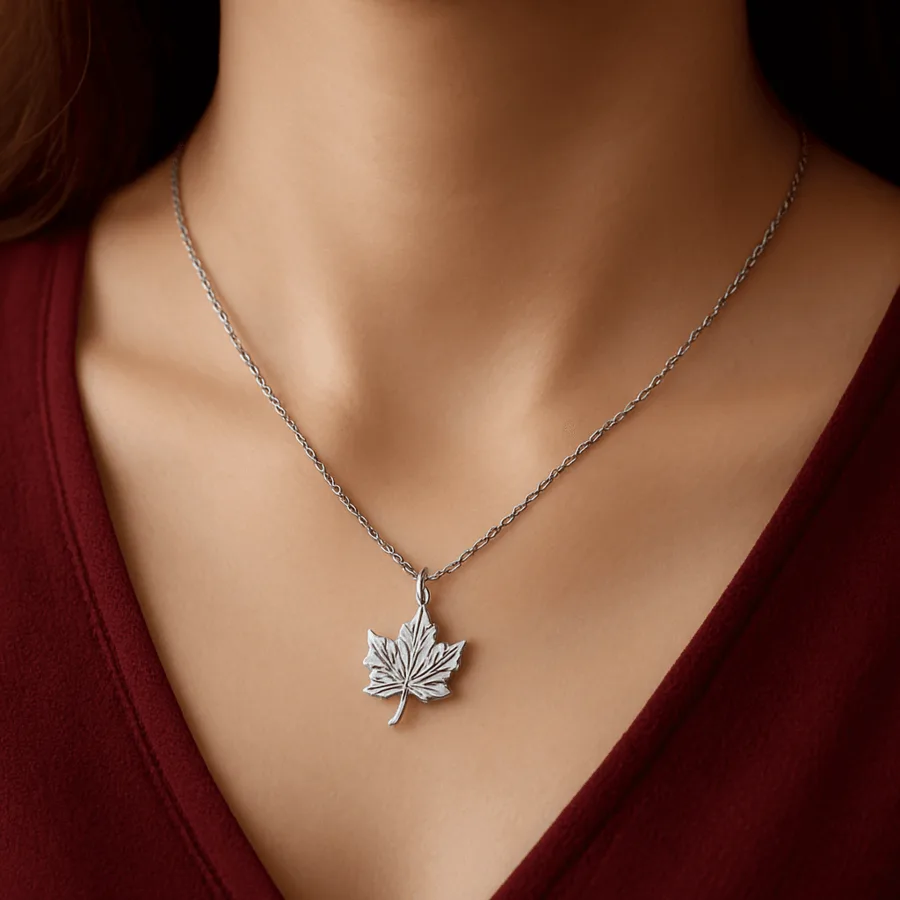 Plated necklace - handmade jewelry from India