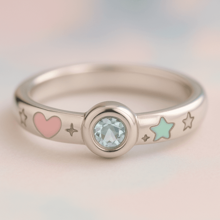 Kids Silver Ring Jewelry