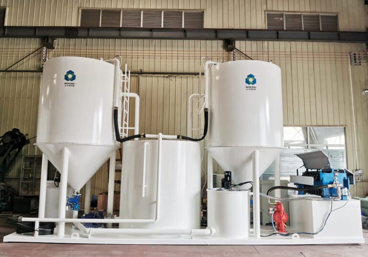 Water recycling plant